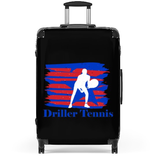 Driller Tennis American Flag Suitcases