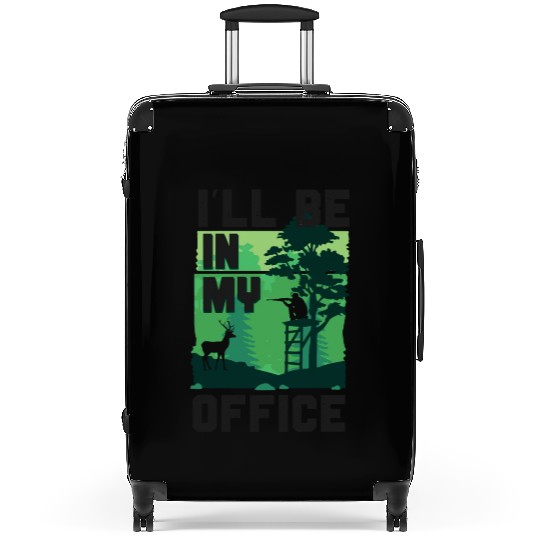 Buck Deer Hunting Hunter Vintage Suitcases