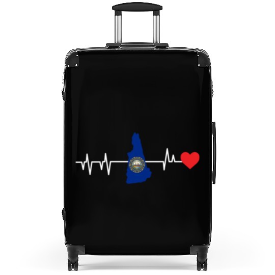 New Hampshire Heartbeat Gift Suitcases