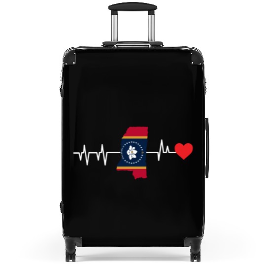 Mississippi Heartbeat Gift Suitcases