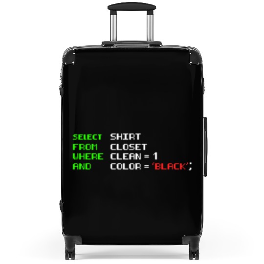 Software Engineers Funny Joke Programming Coding Suitcases