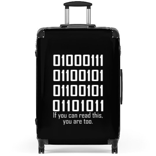 Software Engineers Funny Programming Coding Binary Suitcases