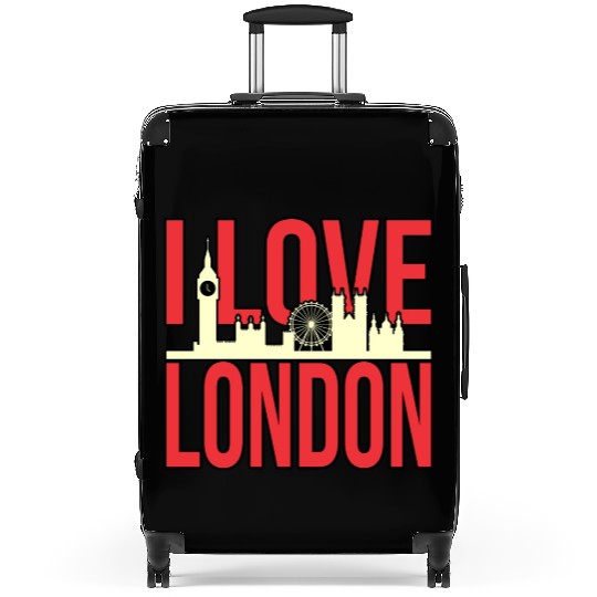 London Funny Gift Idea Suitcases