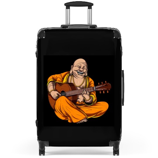 Buddha Playing Guitar Suitcases