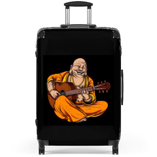 Buddha Playing Guitar Suitcases