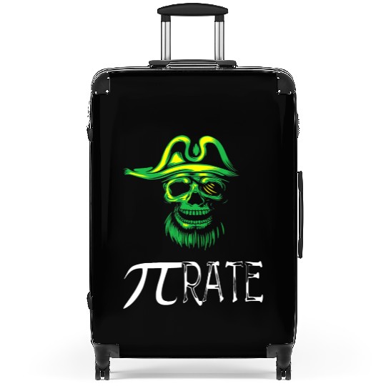 Pi Day 3 14 PIrate Pi Rate Skull Pie Math Geeks Suitcases