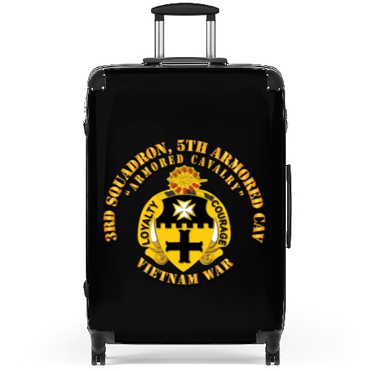 Army 3rd Squadron 5th Armored Cav Vietnam War Suitcases
