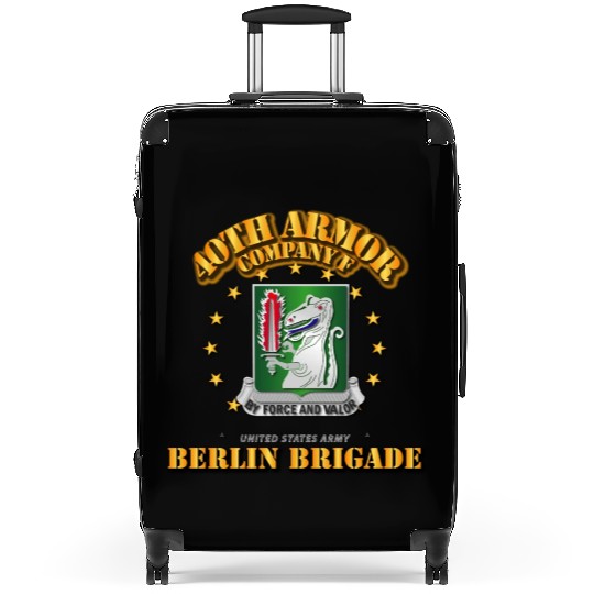 Army Company F 40th Armor Berlin Brigade Suitcases