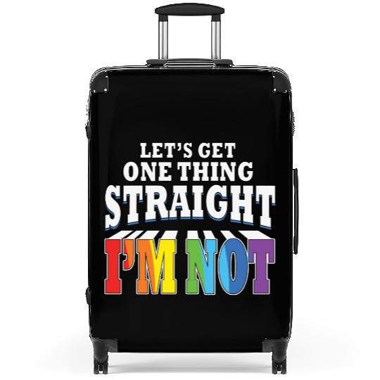 LBGT Flag Gay Pride Human Suitcases