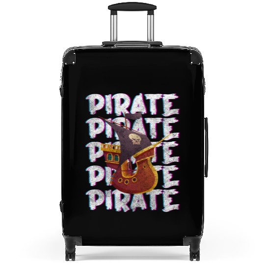 Pirate Ship Buccaneer Crew Suitcases