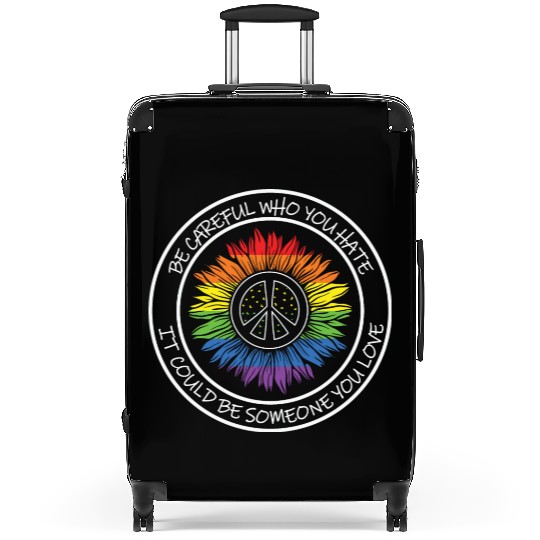 LBGT Flag Gay Pride Human Suitcases