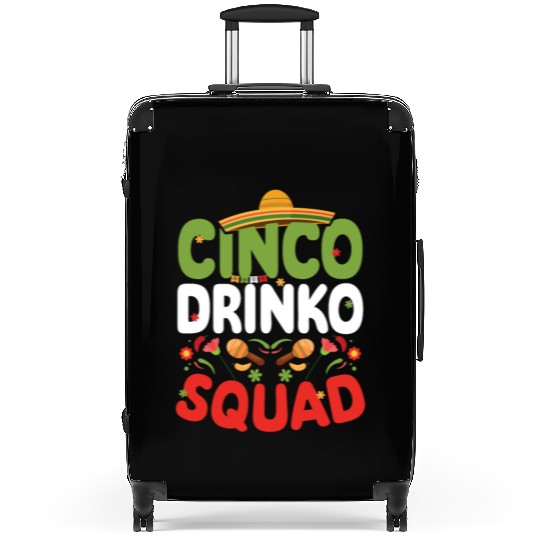 Cinco De Drinko | Bourbon Drinker Suitcases | Whisky