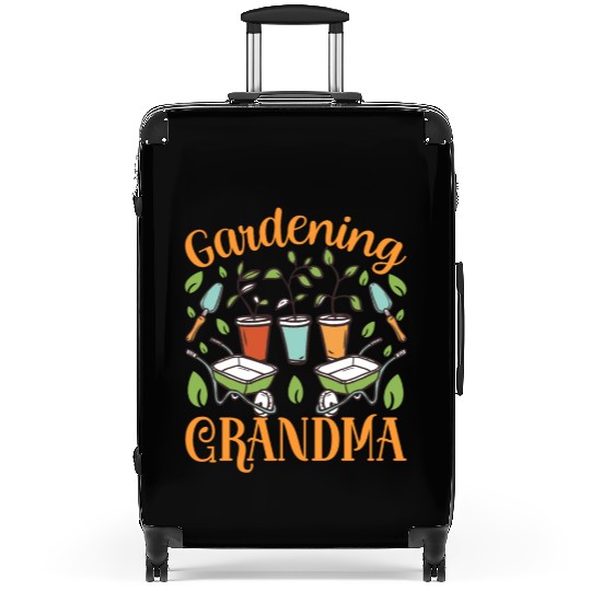 Gardening Grandma Garden Granny Gardener Suitcases
