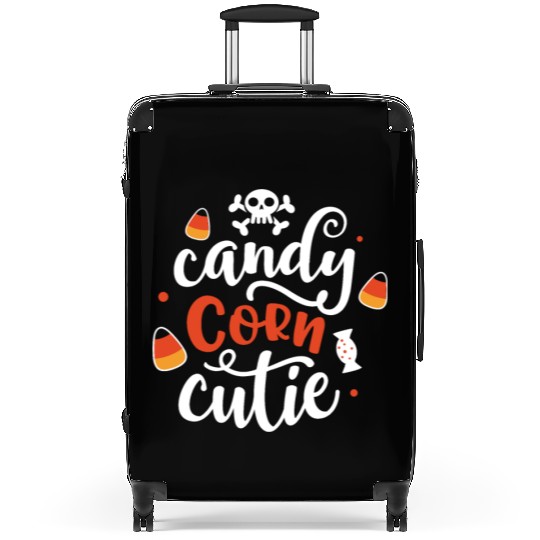 Candy Corn Cutie Halloween Holiday Scary Suitcases