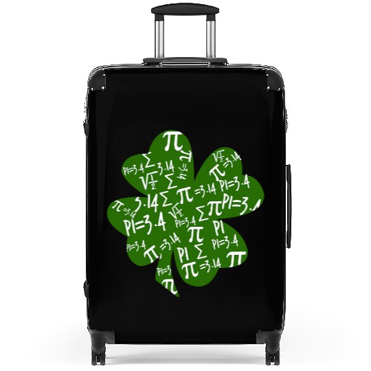 St Patrick s Day PI Suitcases Green Shamrock PI Teez