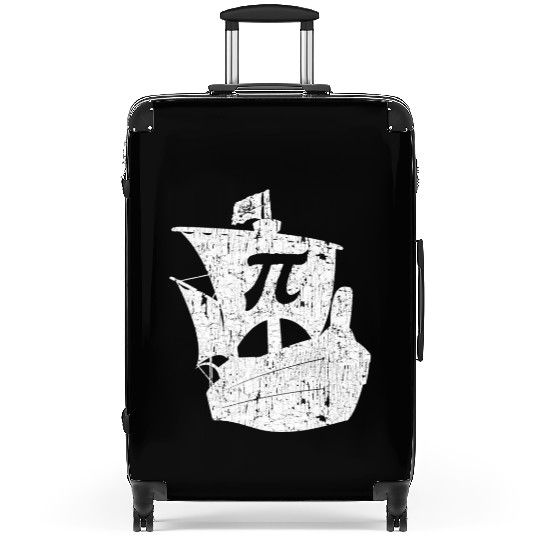 Pi Pirate Ship Math Geek STEM Teacher 3 14 Pi Day Suitcases