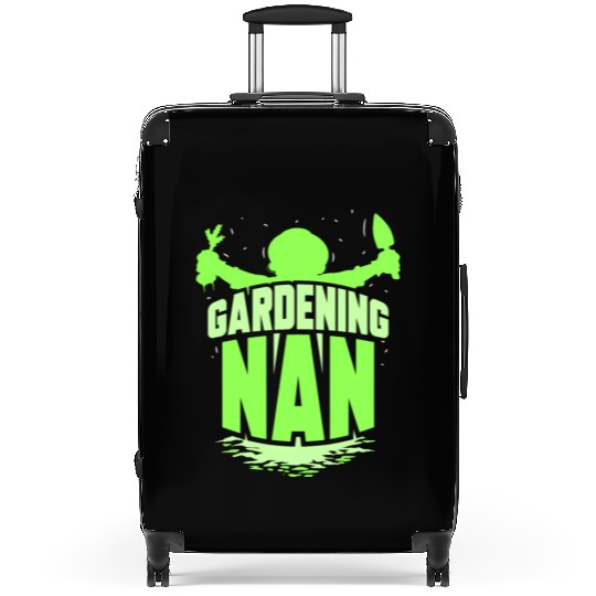 Gardening Nan Garden Gardener Grandma Granny Suitcases