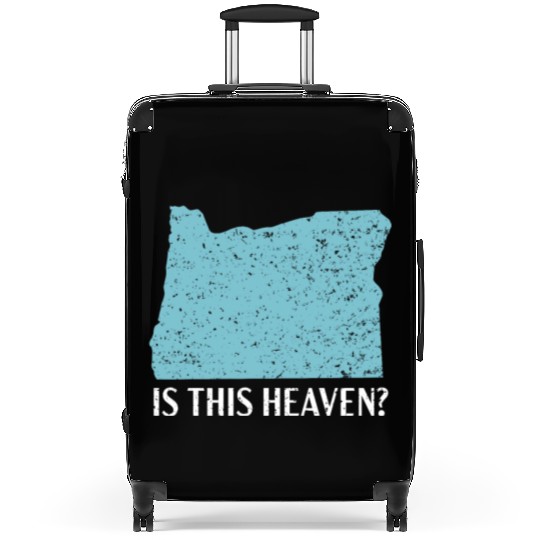 Is This Heaven Oregon USA America Oregonians Suitcases
