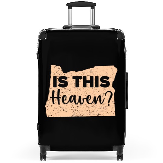 Is This Heaven Oregon USA America Oregonians Suitcases