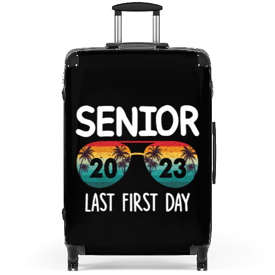 My Last First Day Senior Class Of 2023 Suitcases