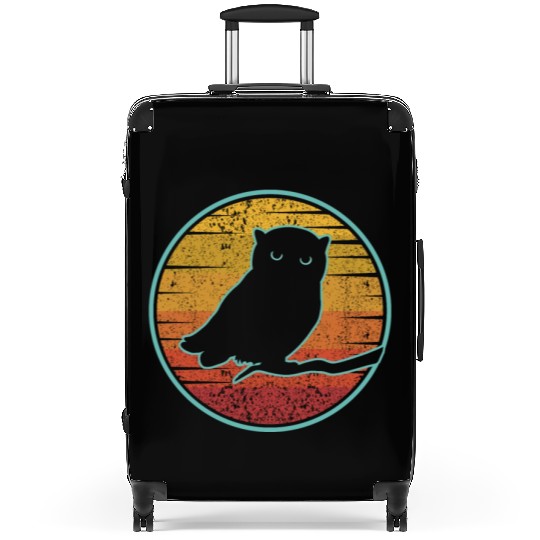 Cute Owl Suitcases
