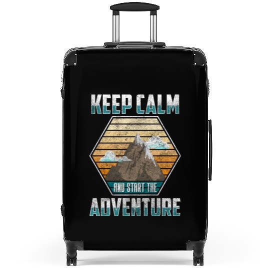 Mountaineering Hiking Rock Climbing Mountains Suitcases