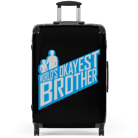 Logo Worlds okayest Brother Suitcases