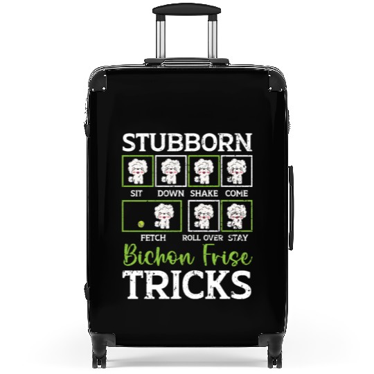 Stubborn Bichon Frise Tricks Bichon Frise Owner Suitcases
