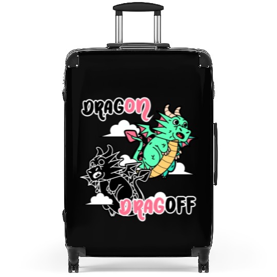 Dragon Dragoff Dragon-Themed Behavioral Switch Suitcases