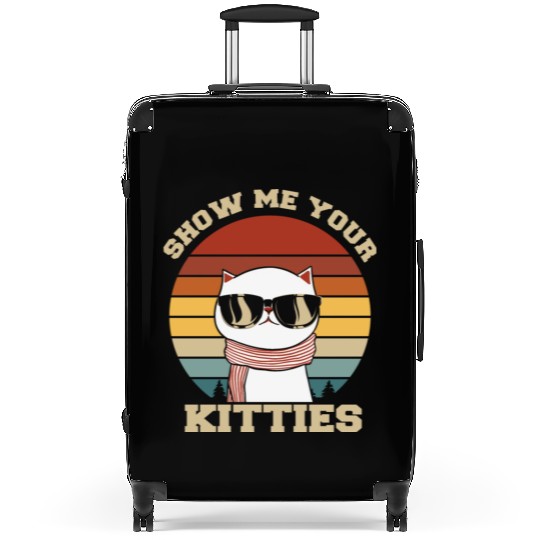 Show me your Kitties Cat Lover Suitcases