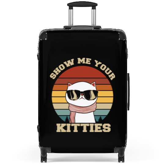 Show me your Kitties Cat Lover Suitcases