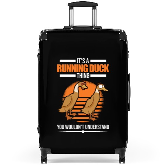 It's A Running Duck Thing Suitcases