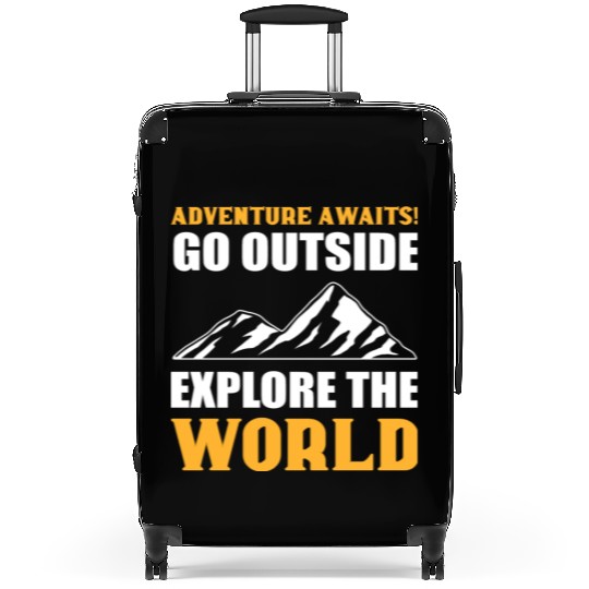 Explore the World Courageous Person Gift Suitcases