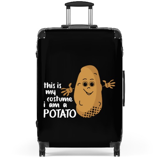 I Am A Potato Funny Suitcases