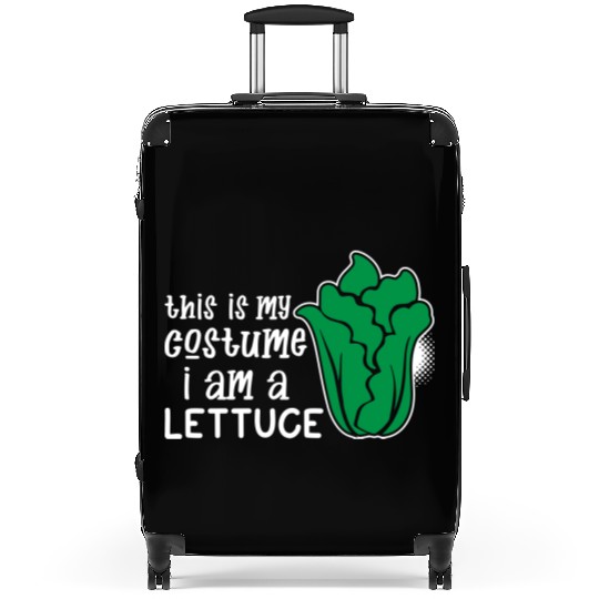 I Am A Lettuce Funny Suitcases
