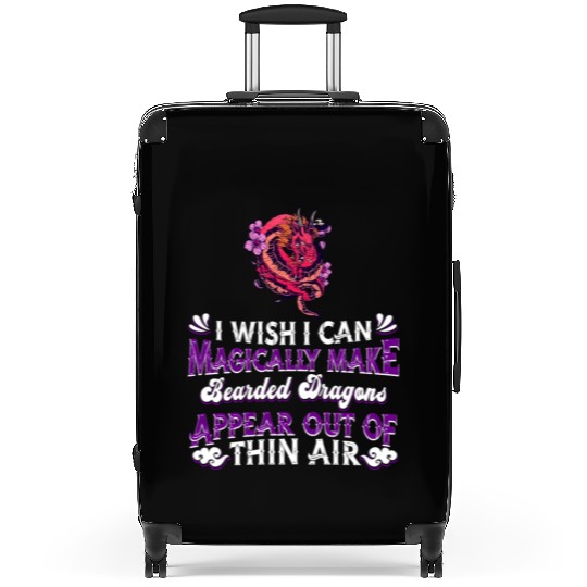 Bearded Dragon Reptile Lizard Suitcases