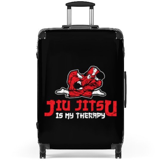 Jiu Jitsu Is My Therapy Brazilian JiuJitsu BJJ Jiu Suitcases