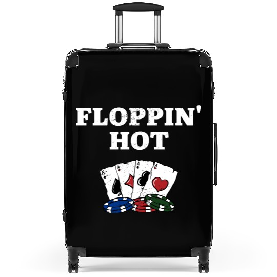 Floppin' Hot Card Games Poker Card Player Poker Suitcases