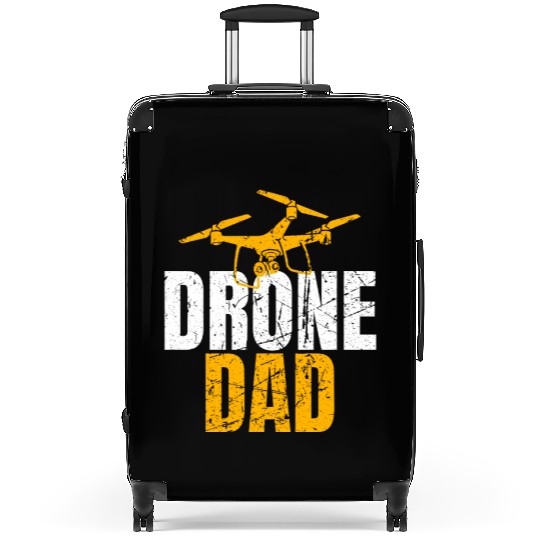 Drone Dad Drone Pilot Drone Operator Quadcopter Suitcases