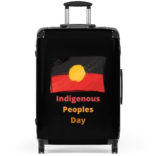 Native american indigenous day l Columbus Day Suitcases