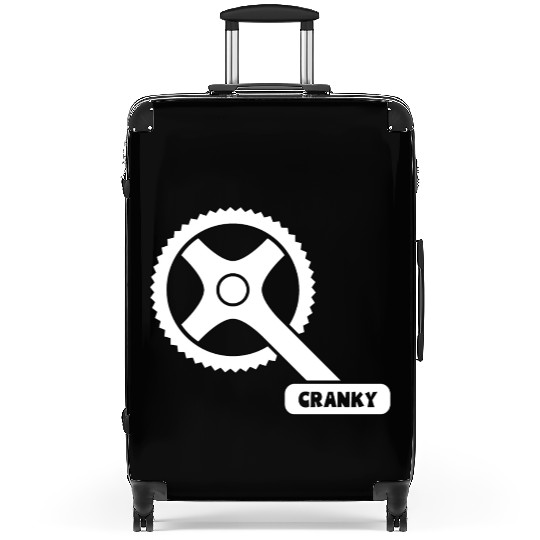 Cranky - Funny Cyclist Gift Suitcases