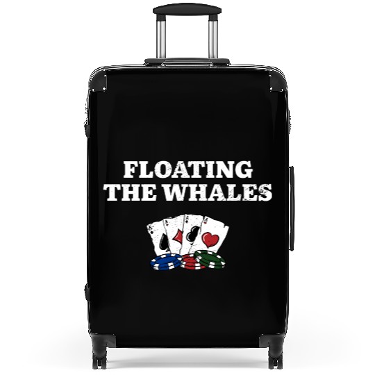 Floating the Whales Poker Card Games Poker Player Suitcases