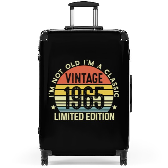 Vintage 1965 Limited Edition I Am A Classic Suitcases