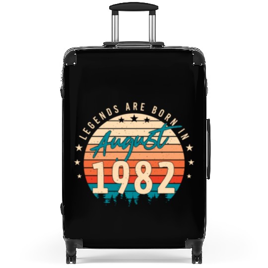 40th Birthday August 1982 Suitcases