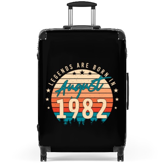 40th Birthday August 1982 Suitcases