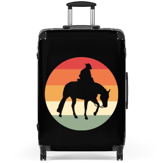 Bullride Cowboy Bull Rider Gift Suitcases