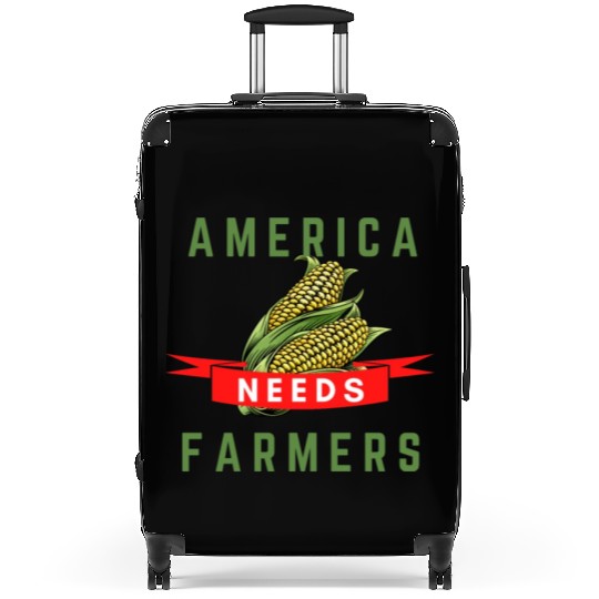 America Needs Farmers Suitcases - Gifts For Farmers