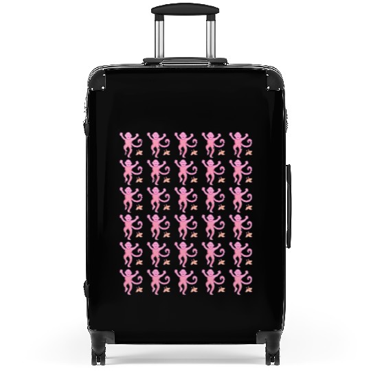 Preppy Monkey Suitcases