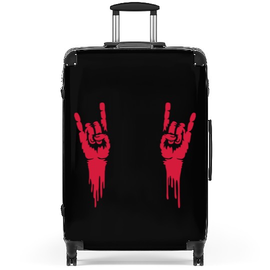 blood music heavy metal Suitcases