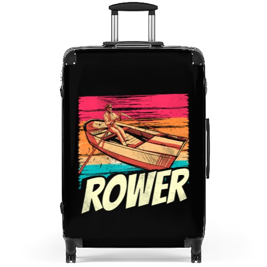 Rower Sports Rowing Row Crew Suitcases